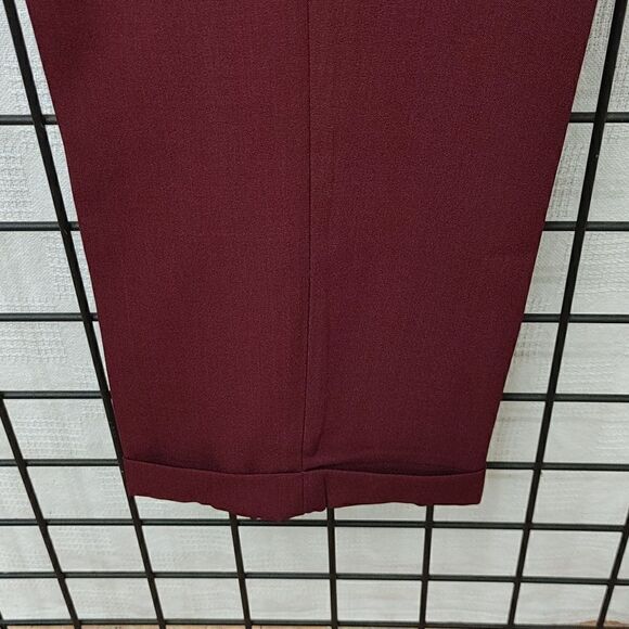 MONTIQUE INT. BURGUNDY 2 PIECE WALKING SUITS. - Picture 8 of 9